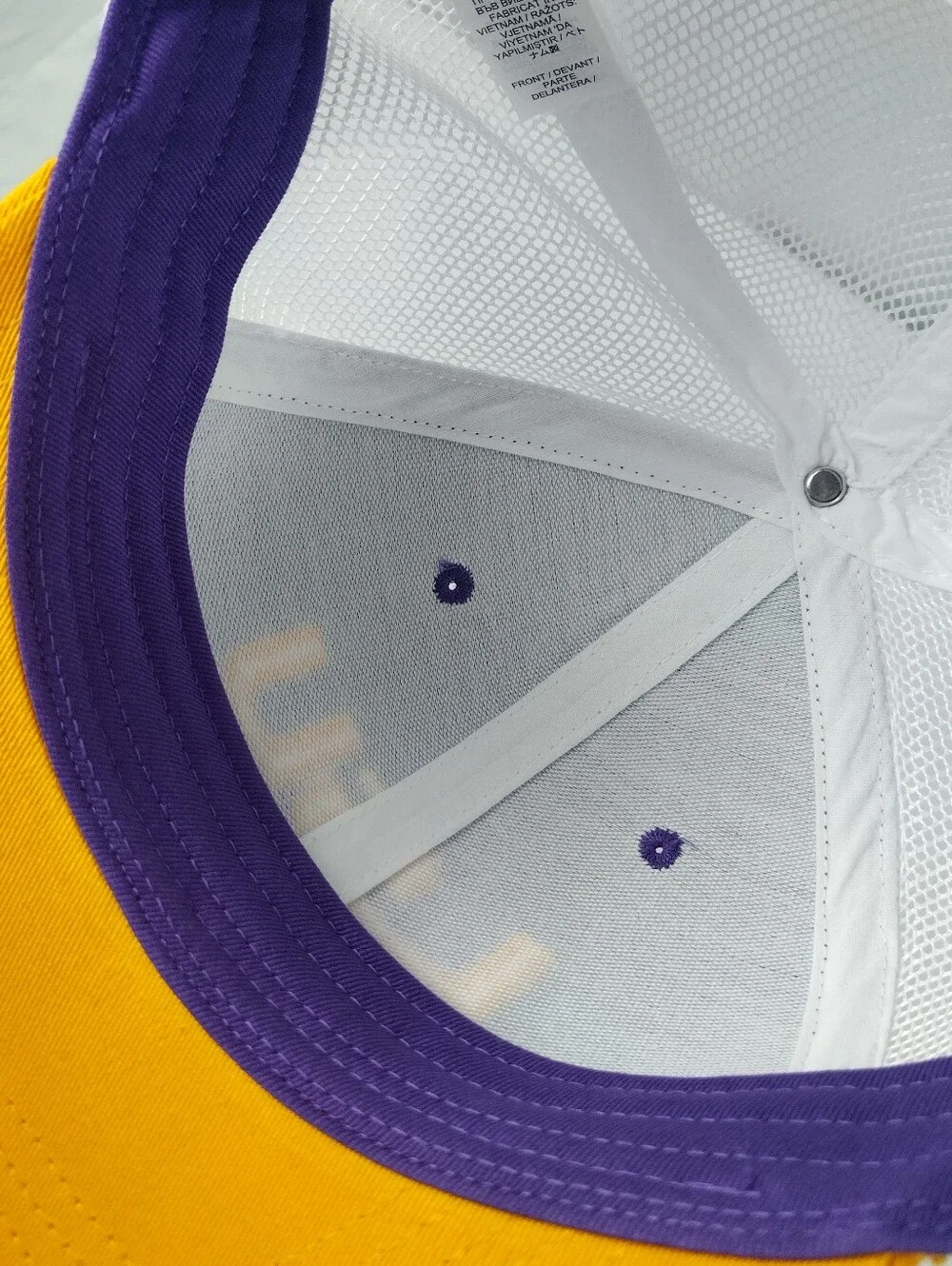 LSU Tigers Trucker Mesh Snapback Hat Football Team Gear